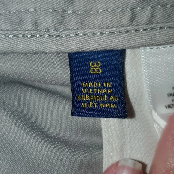 POLO by Ralph Lauren Relaxed Fit Flat Front 100% Cotton Size 38 - Picture 10 of 11